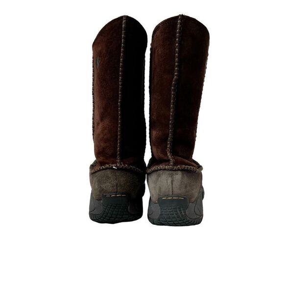 Merrell encore stitch high express fur lined suede boots size 8 - Picture 4 of 16